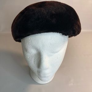 Vintage The Forecast Kaufman’s Pittsburgh Brown Pillbox Women’s Hat